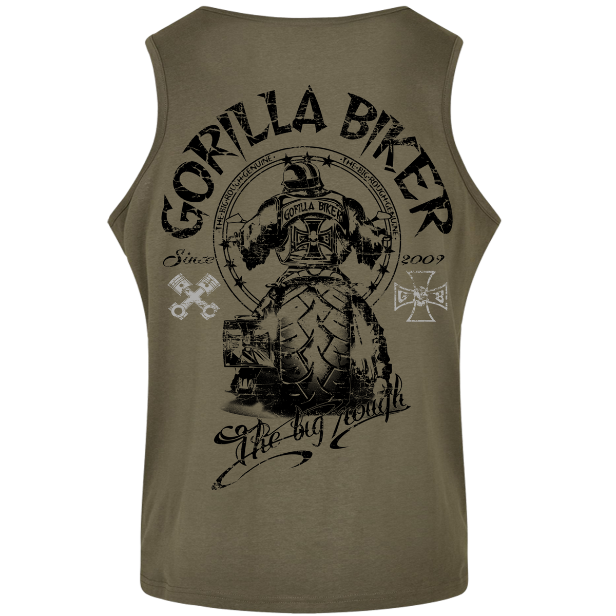 Gorilla Biker Muskelshirt GB5SG „Big Wheel“