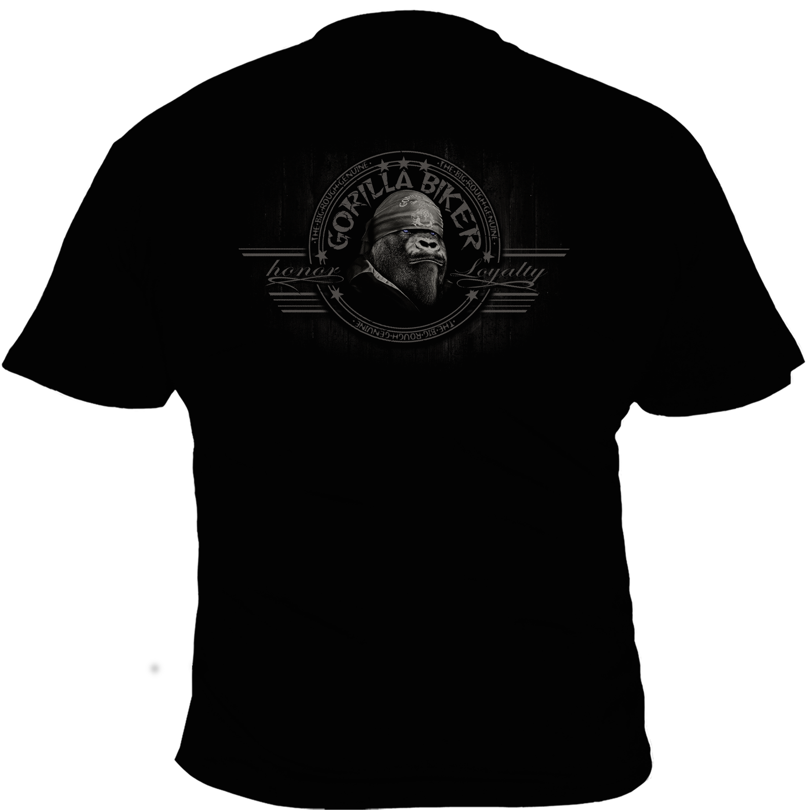 T-Shirt ( Gorilla Biker GB65N Life goes on  )