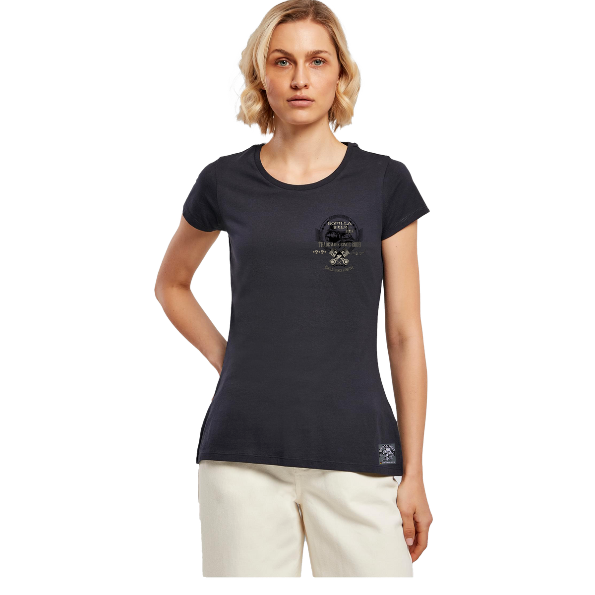 Gorilla Biker Damen-T-Shirt GB75 „Friendly Service Crew“