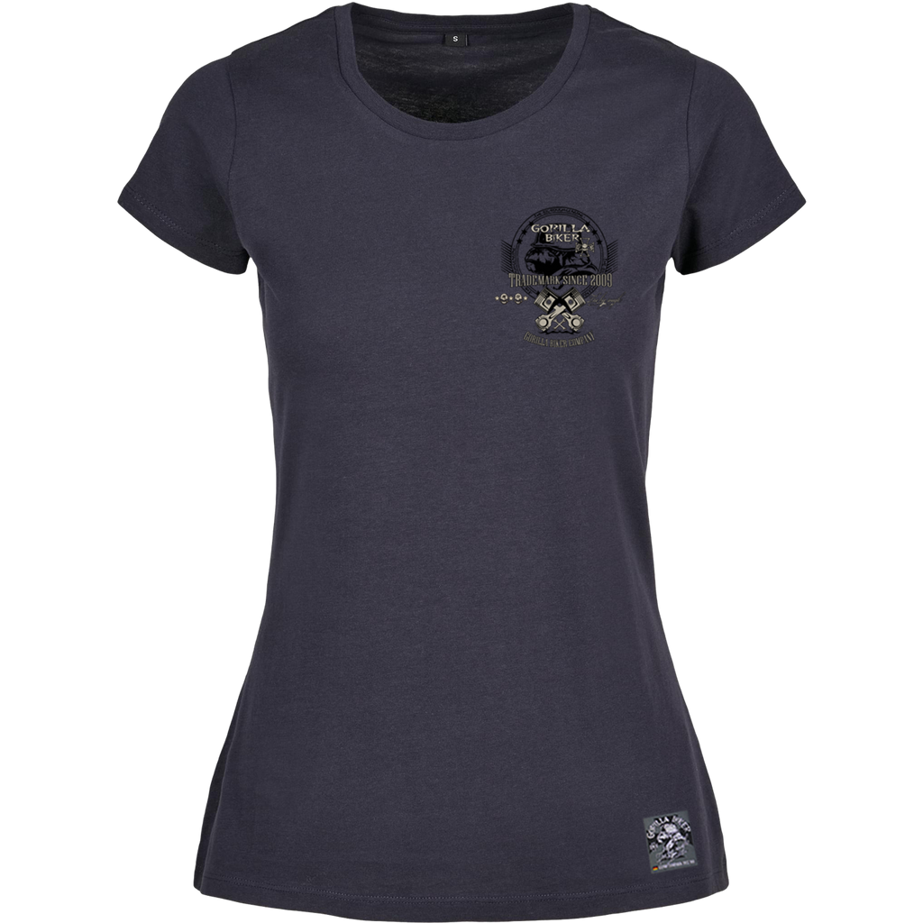 Damen T-Shirt ( Gorilla Biker GB75 Friendly Service Crew )
