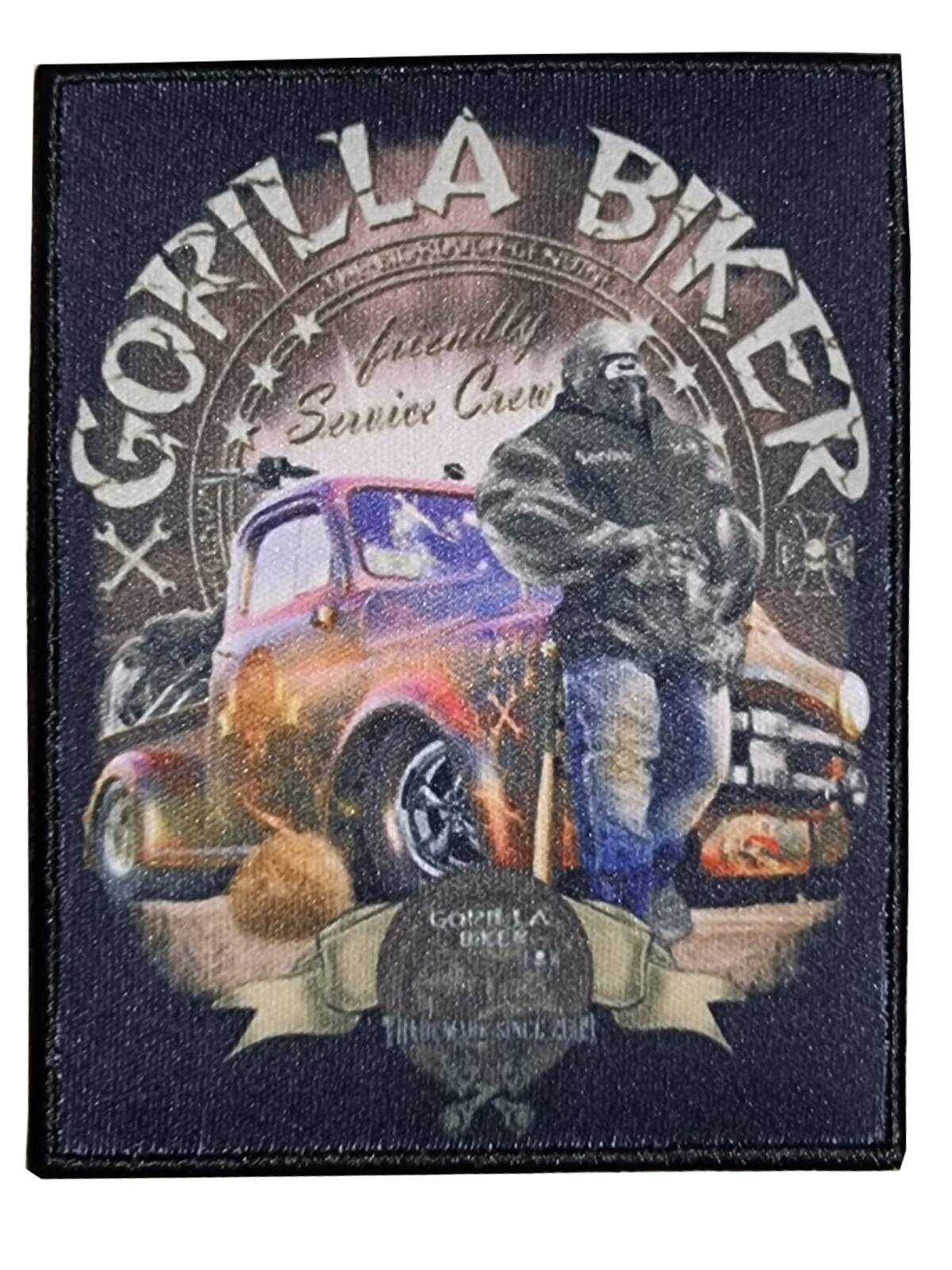 Gorilla Biker Patch GB75