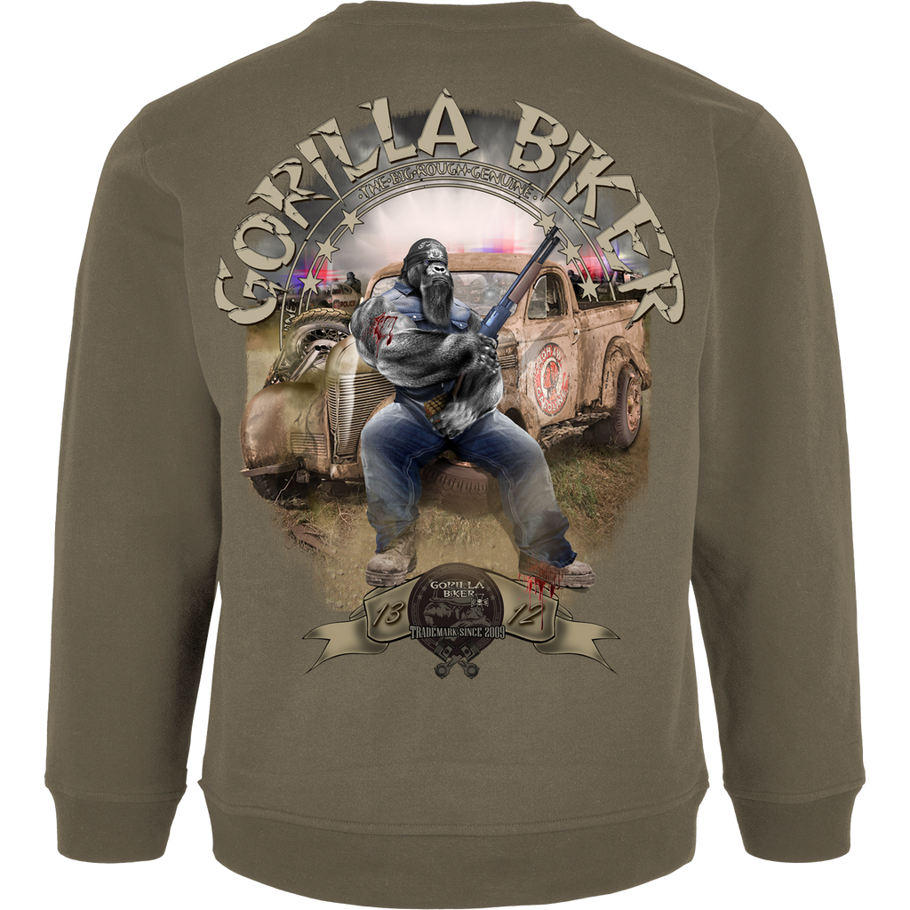 Sweatshirt ( Gorilla Biker GB77  )