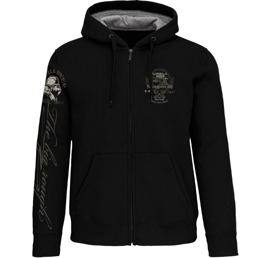 Gorilla Biker Kapuzenjacke GB77 „Trouble“