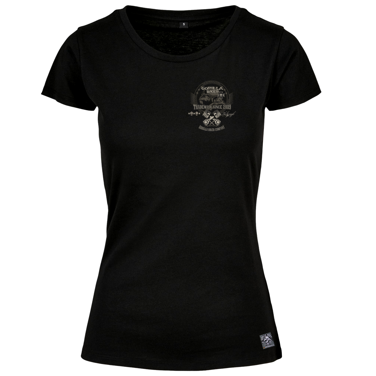 Gorilla Biker Damen-T-Shirt GB77 „Trouble“