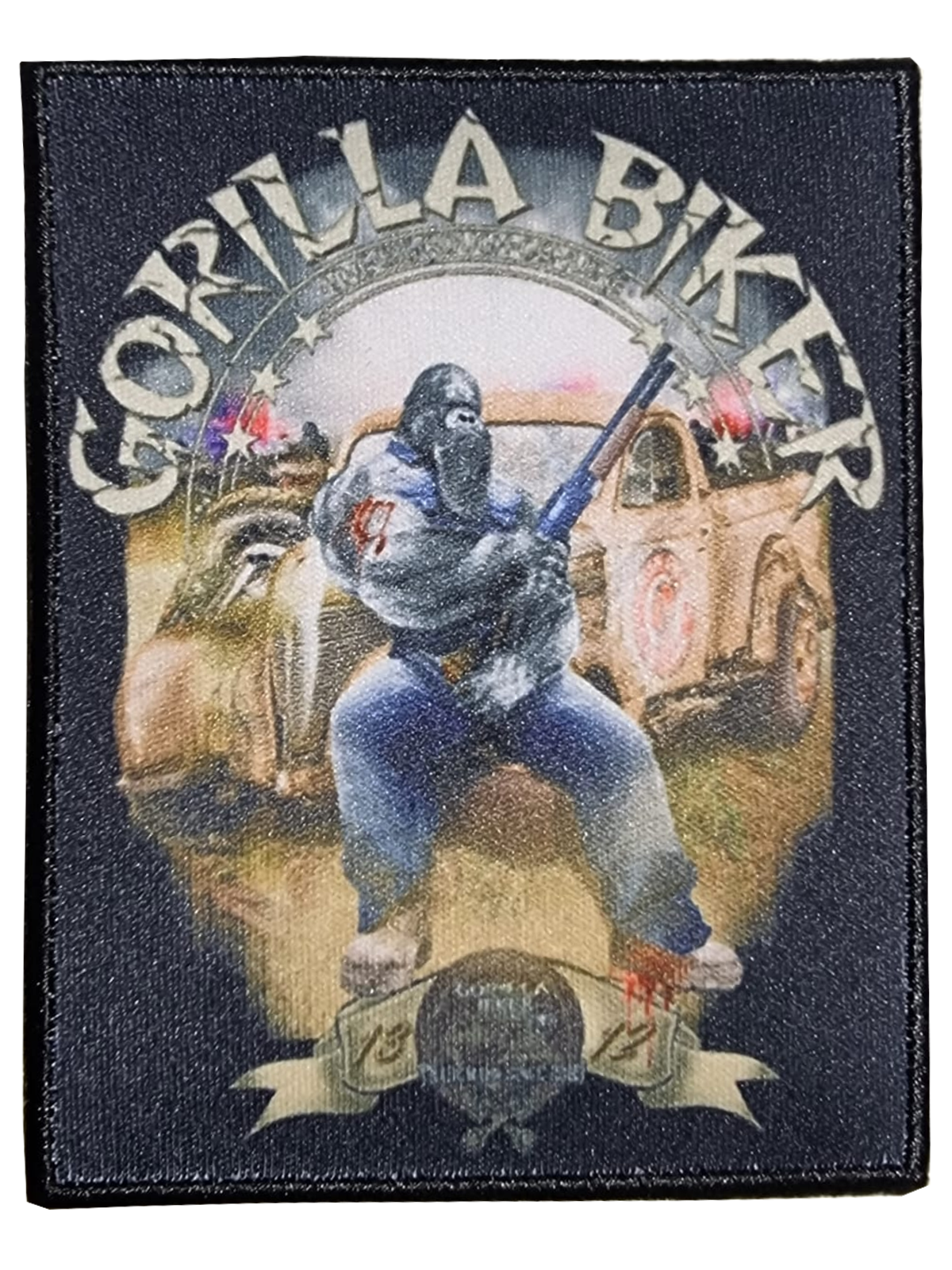 Gorilla Biker Patch GB77