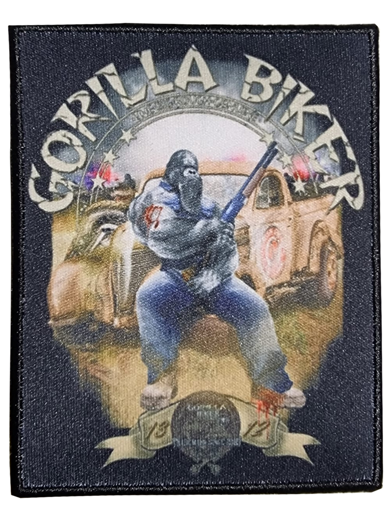 Gorilla Biker Patch ( GB77 )
