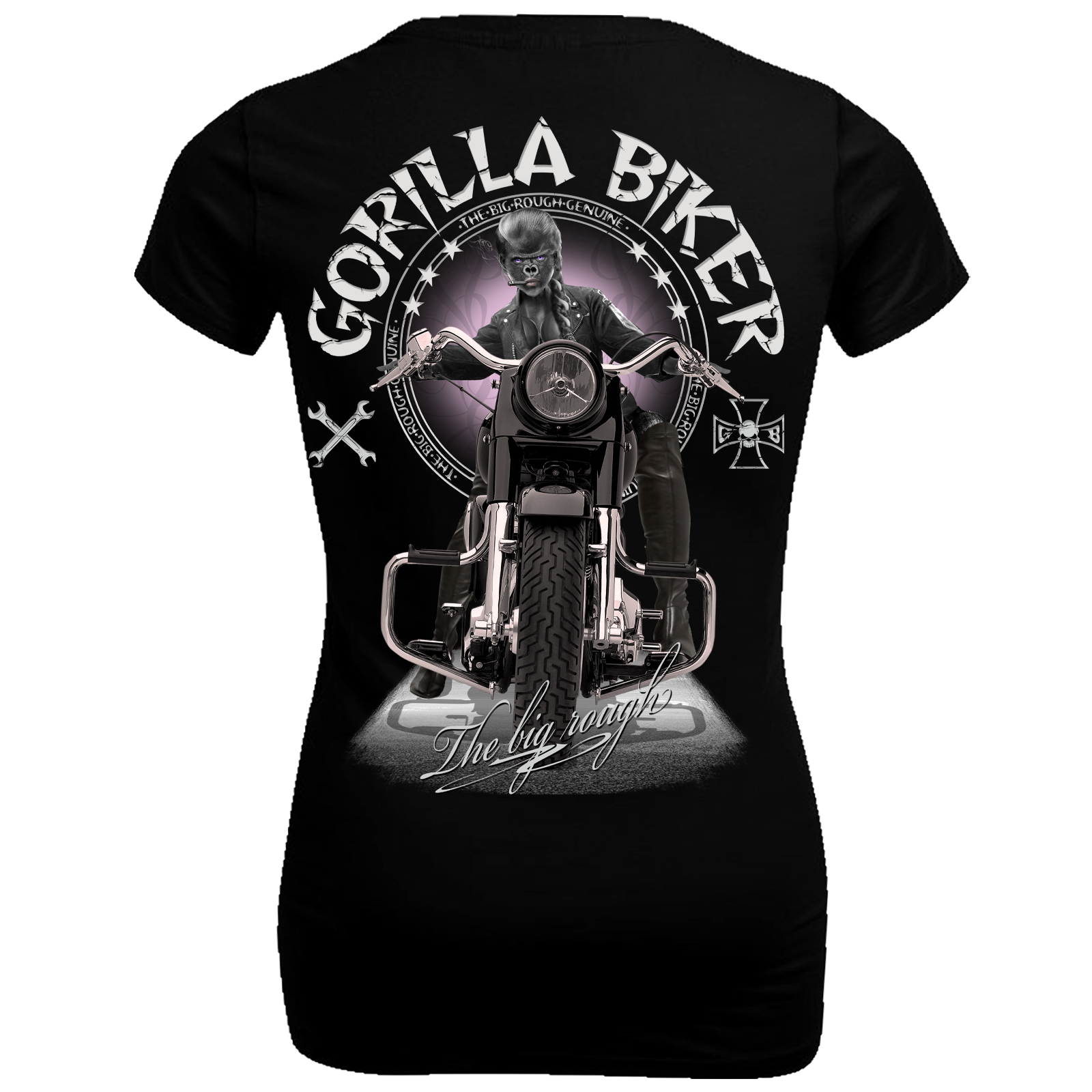 Damen T-Shirt ( Gorilla Biker GB79 )