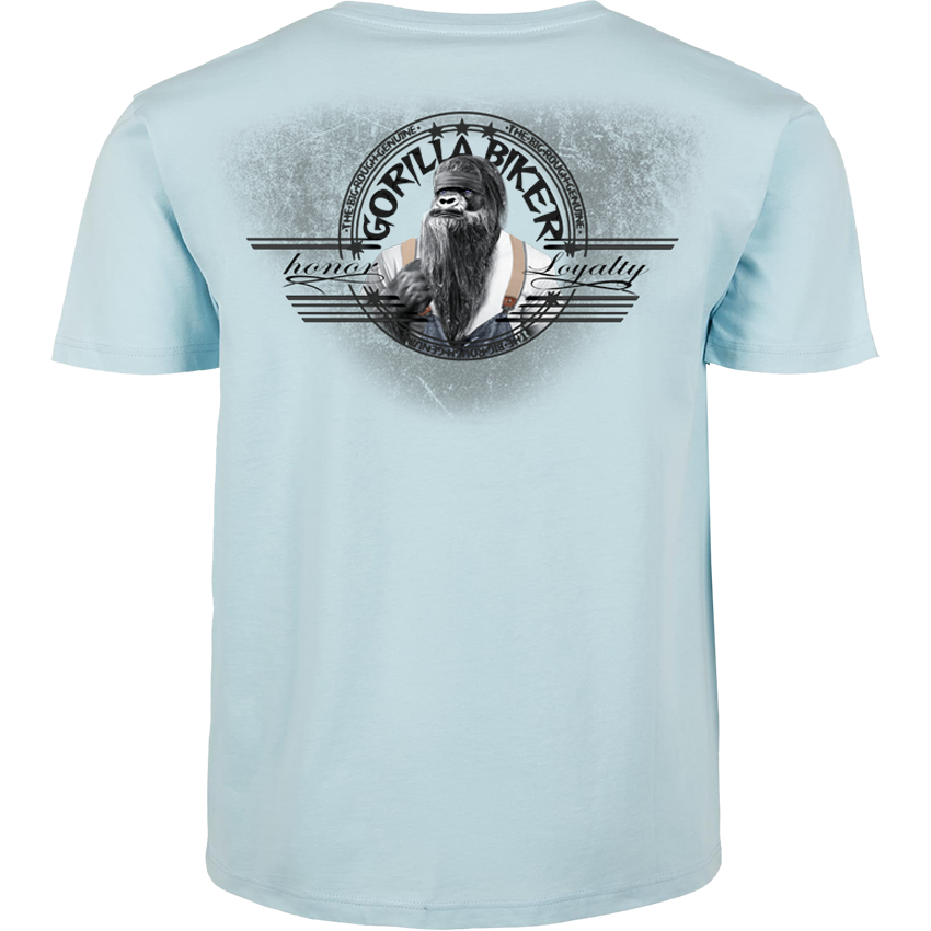 Gorilla Biker Herren-T-Shirt GB80 „Old Boy Dan“ – Frontdruck