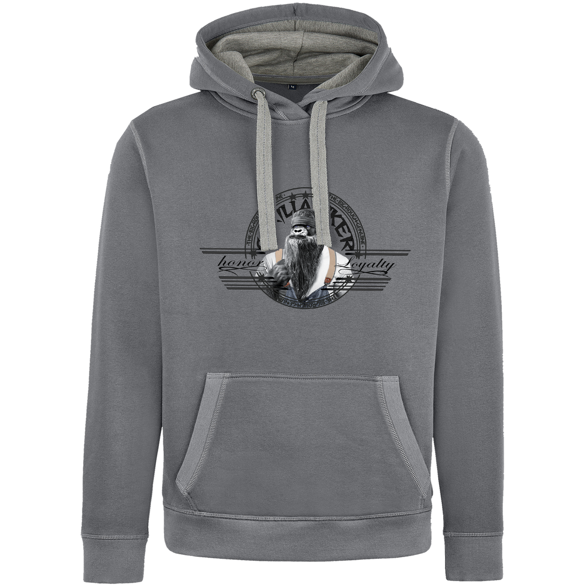 Gorilla Biker Herren Premium-Hoodie GB80B „Old Boy Dan“