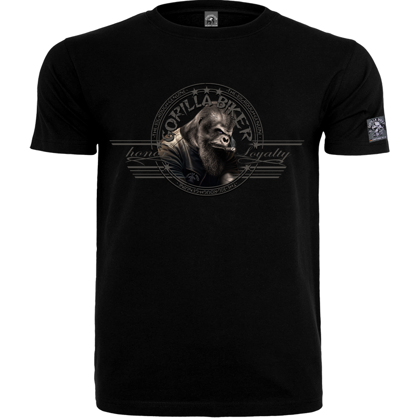 T-Shirt ( Rückendruck GB81 Gorilla Biker Mindwork )