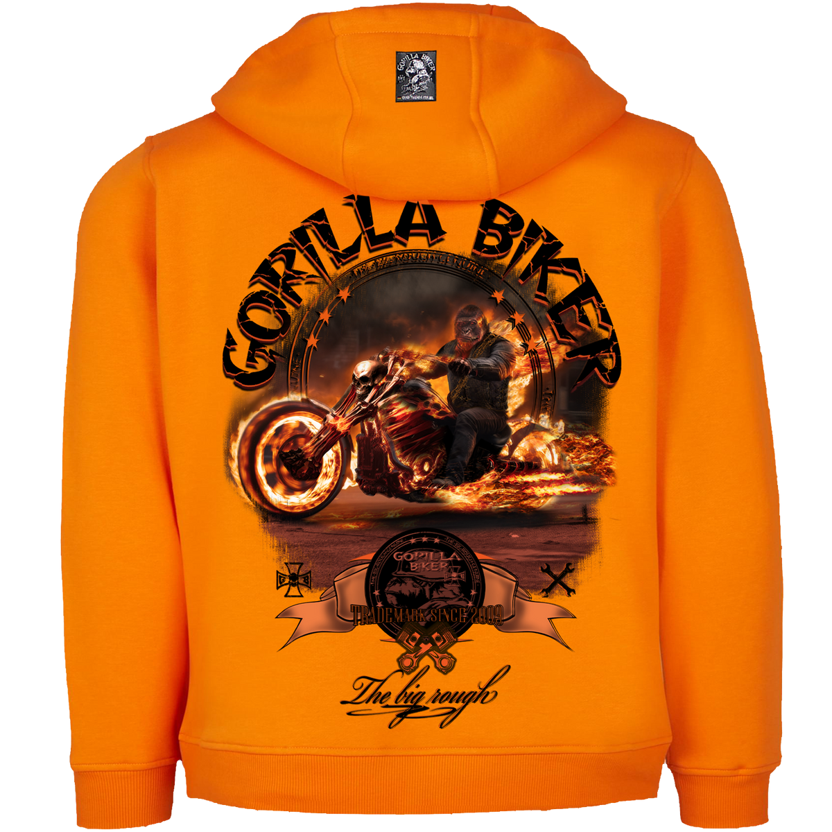 Gorilla Biker Herren-Hoodie GB83 „Hellrider“
