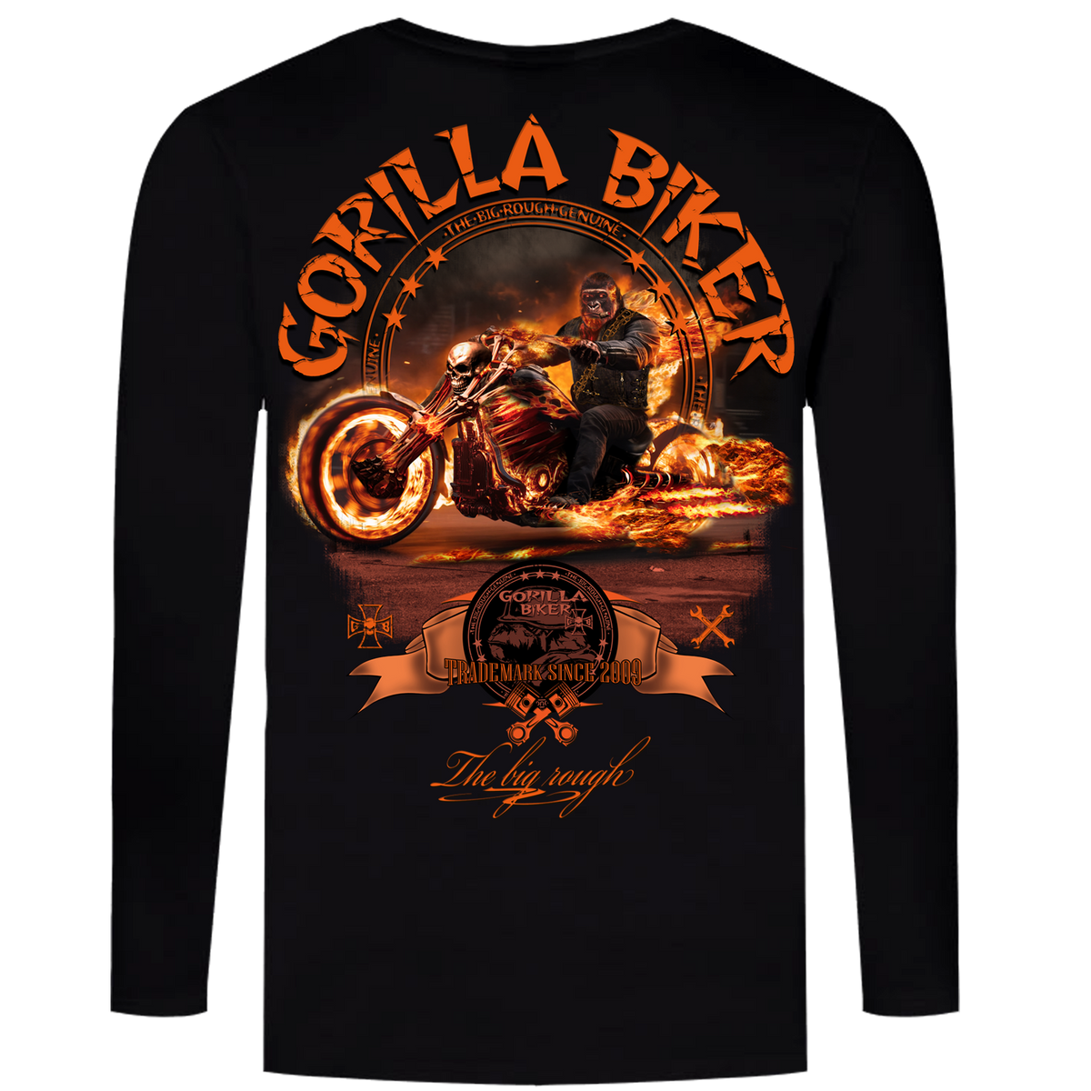 Gorilla Biker Longsleeve GB83 „Hellrider“