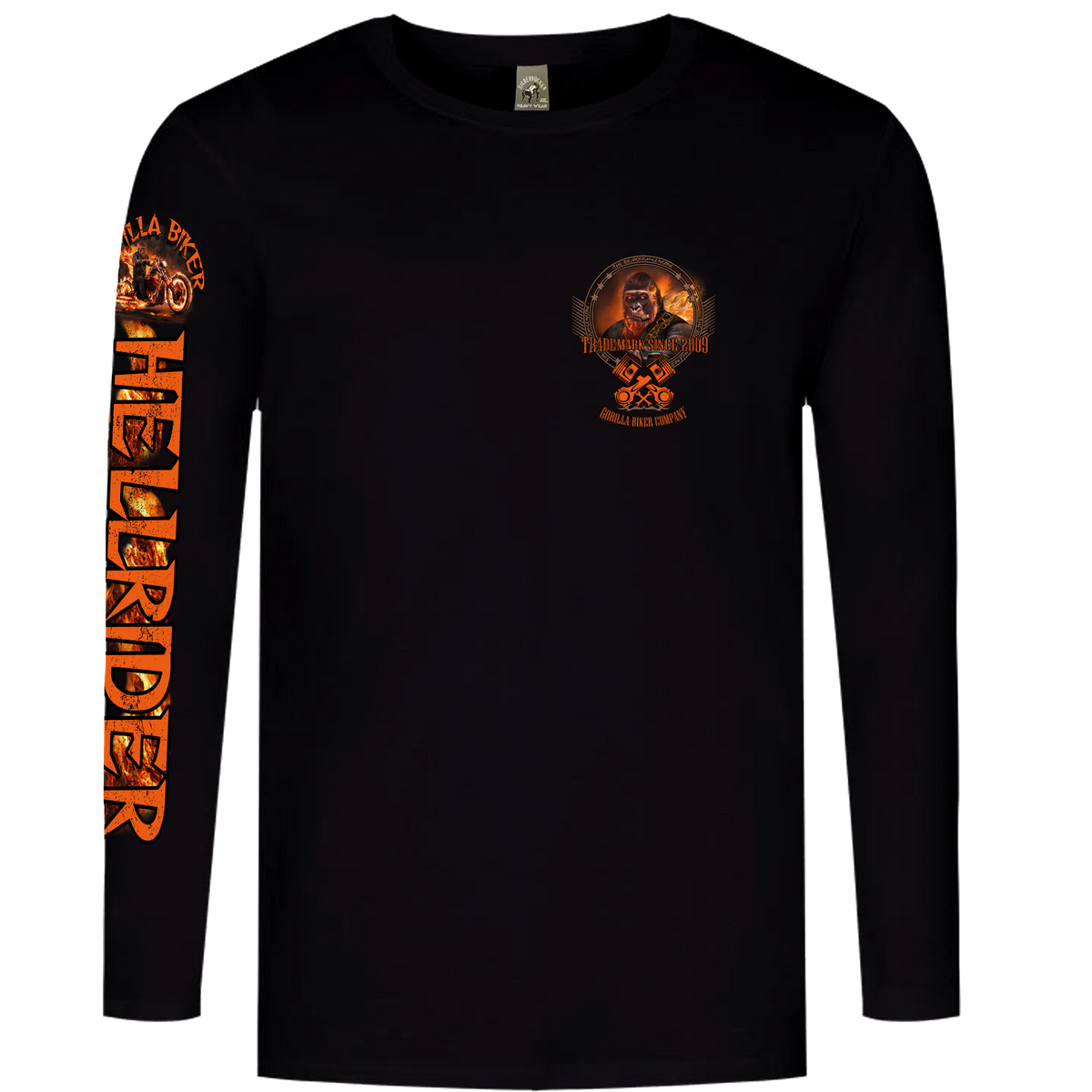 Gorilla Biker Longsleeve GB83 „Hellrider“