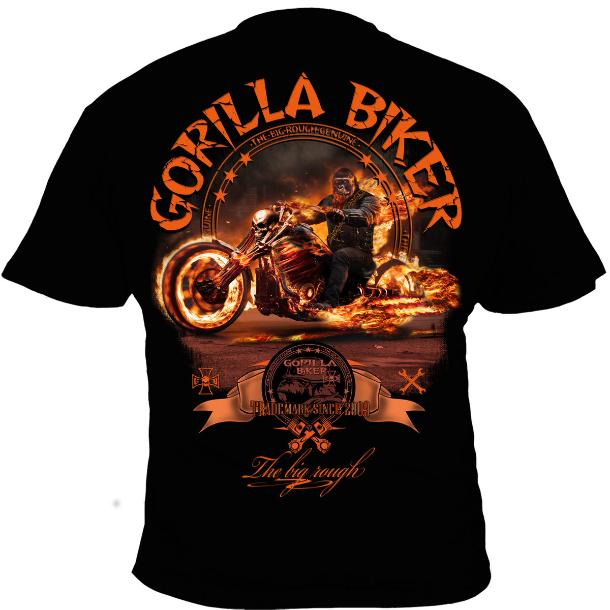 Gorilla Biker T-Shirt GB83 „Hellrider“