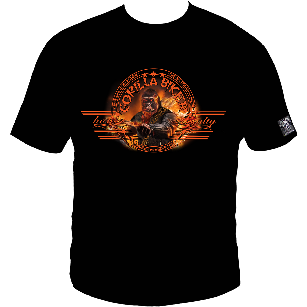 Gorilla Biker T-Shirt GB83 „Hellrider“