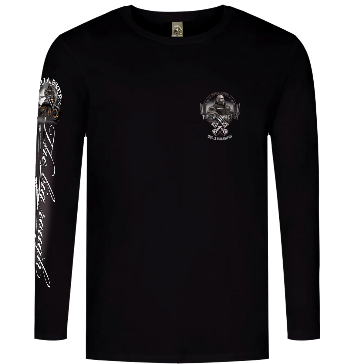 Gorilla Biker Longsleeve GB84 „Gorilla Hoss“
