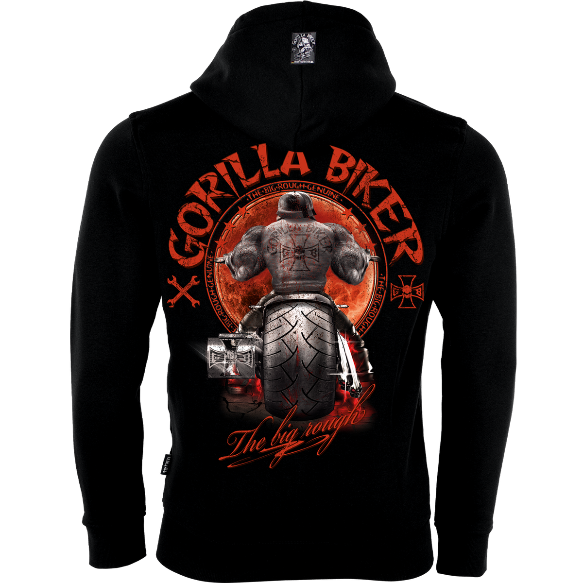 Gorilla Biker Damen-Kapuzenjacke GB87 „Santa Rider – Sonderdruck 2025“