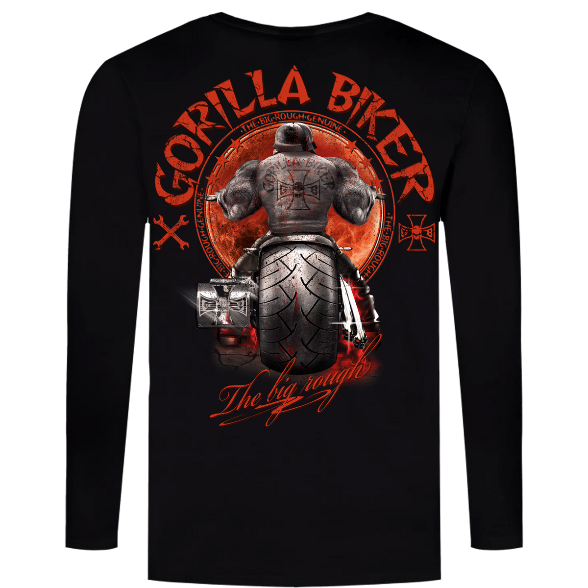 Gorilla Biker Longsleeve GB87 „Santa Rider – Sonderdruck 2025“