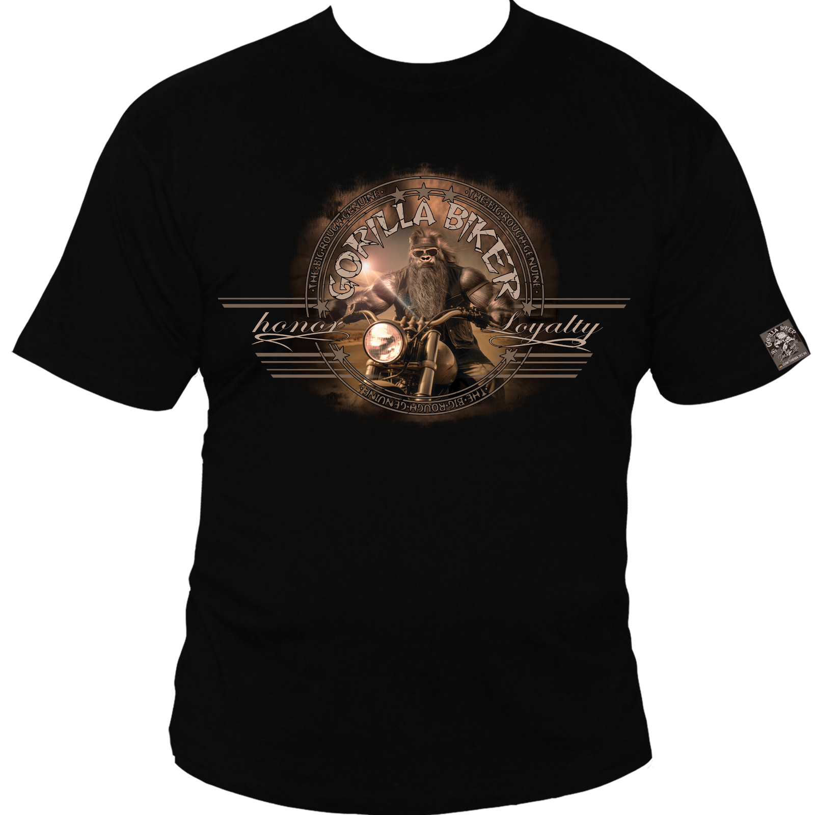 T-Shirt ( Gorilla Biker GB88 Long and Dirty)