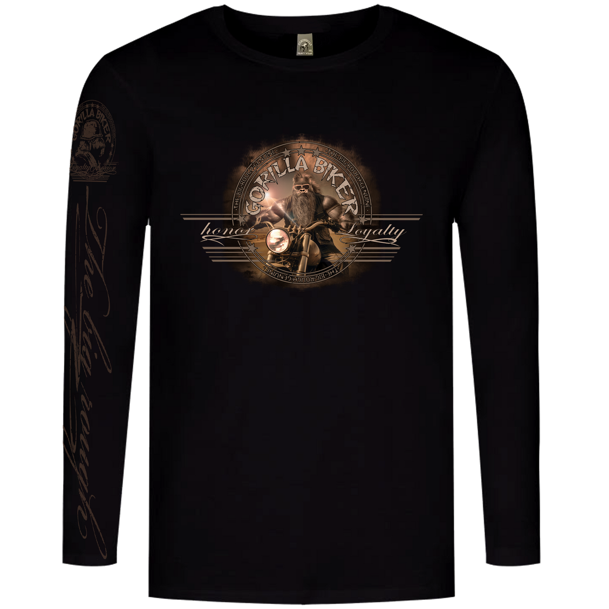 Gorilla Biker Longsleeve GB88 „Long and Dirty“