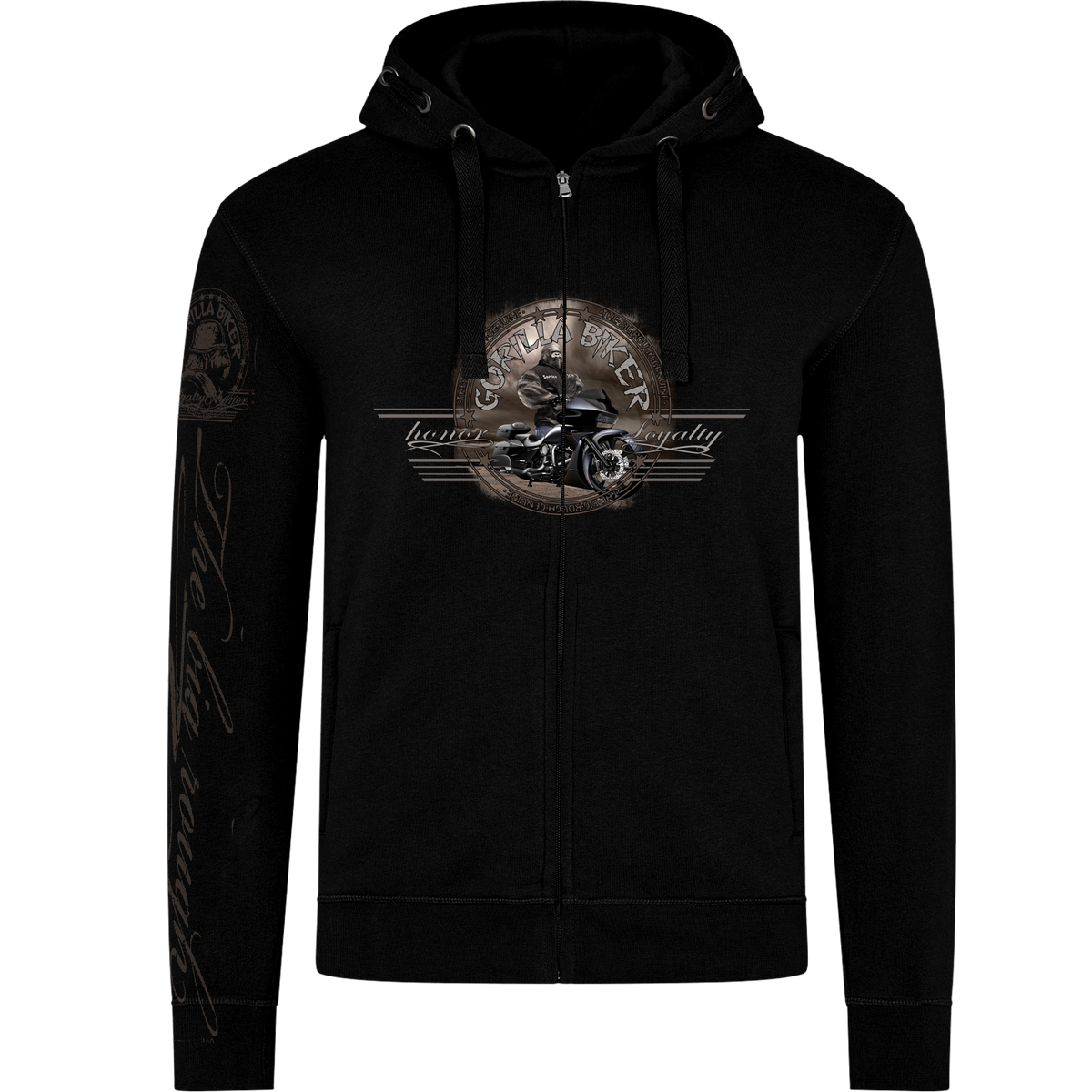 Gorilla Biker Herren Premium-Kapuzenjacke GB89