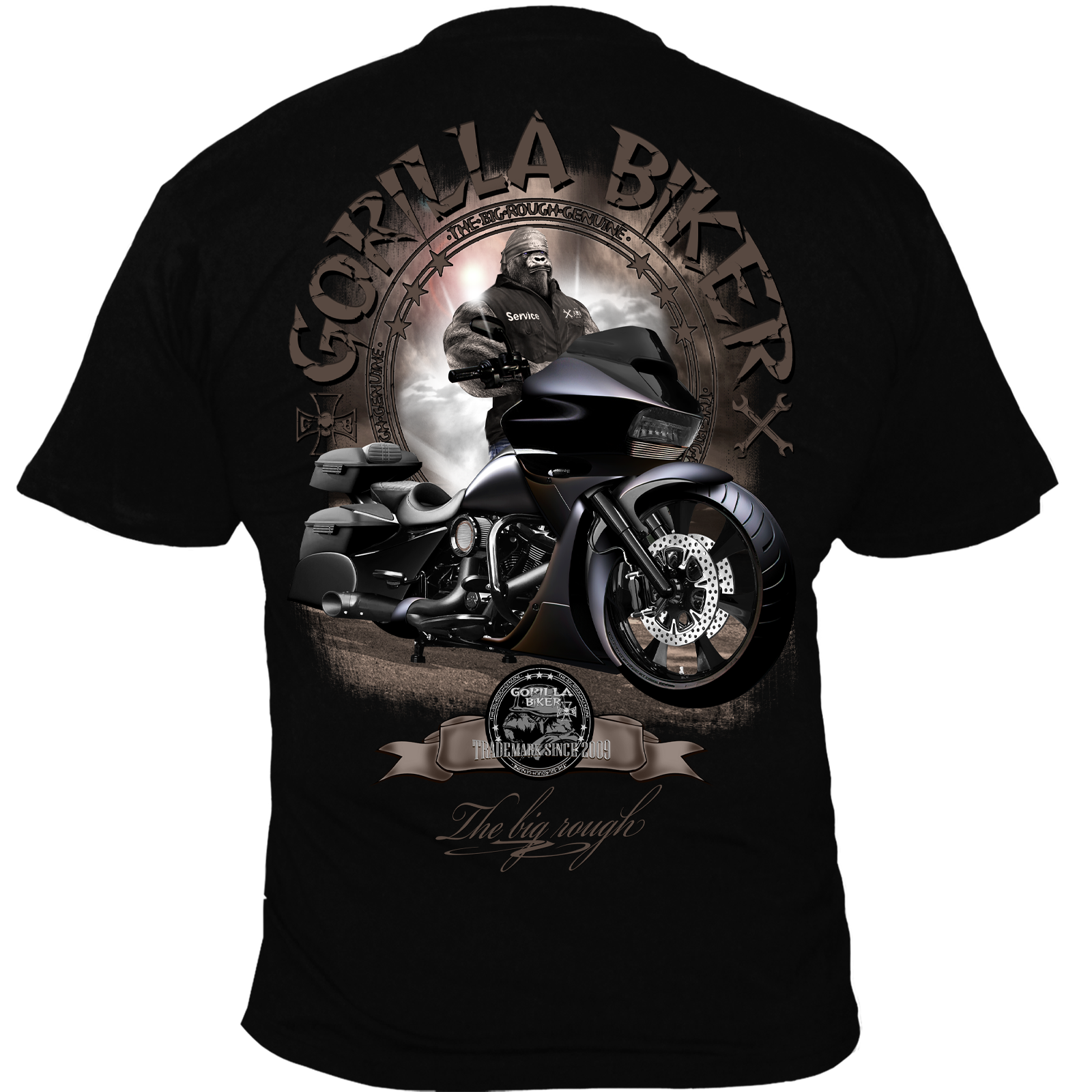 T-Shirt ( Gorilla Biker GB89 )