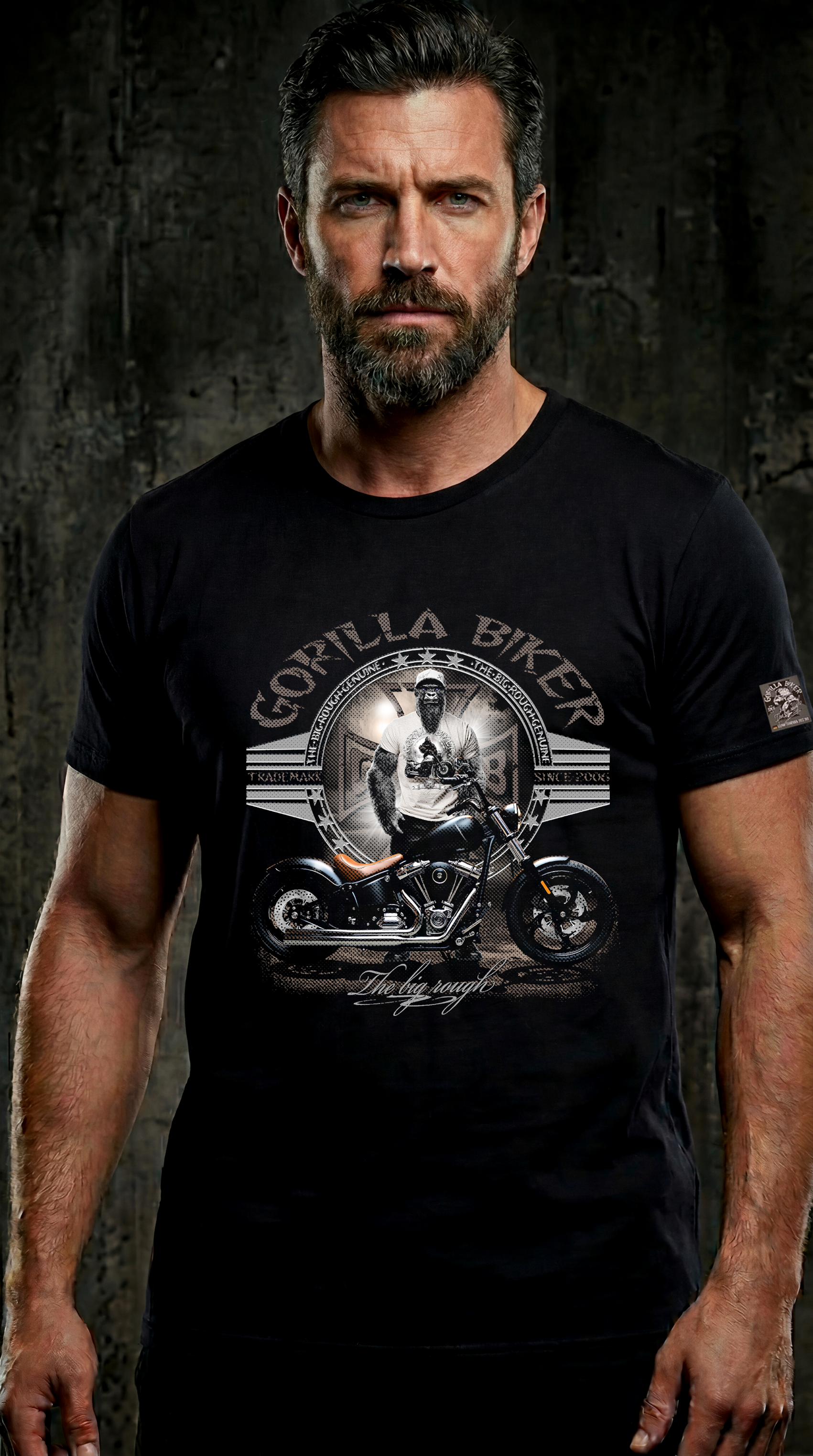 T-Shirt (Gorilla Biker GB91 sporty)