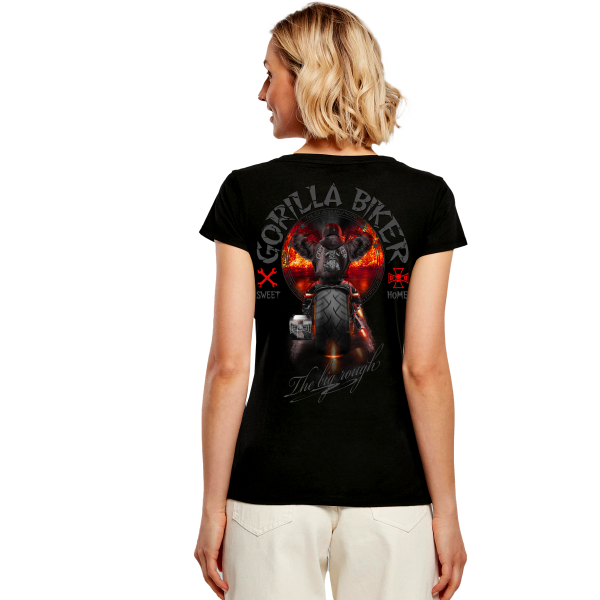 Gorilla Biker Damen-T-Shirt GB94
