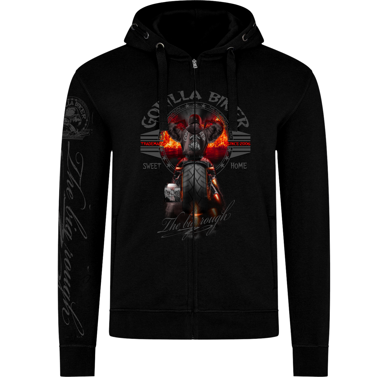 Gorilla Biker Herren Premium-Kapuzenjacke GB94