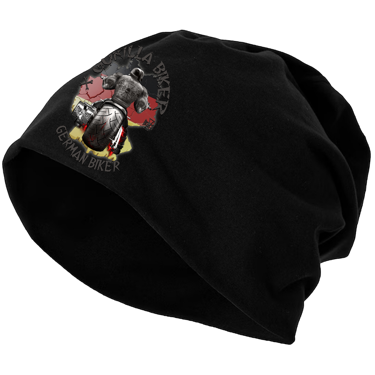 Gorilla Biker Unisex Jersey-Beanie GBGB