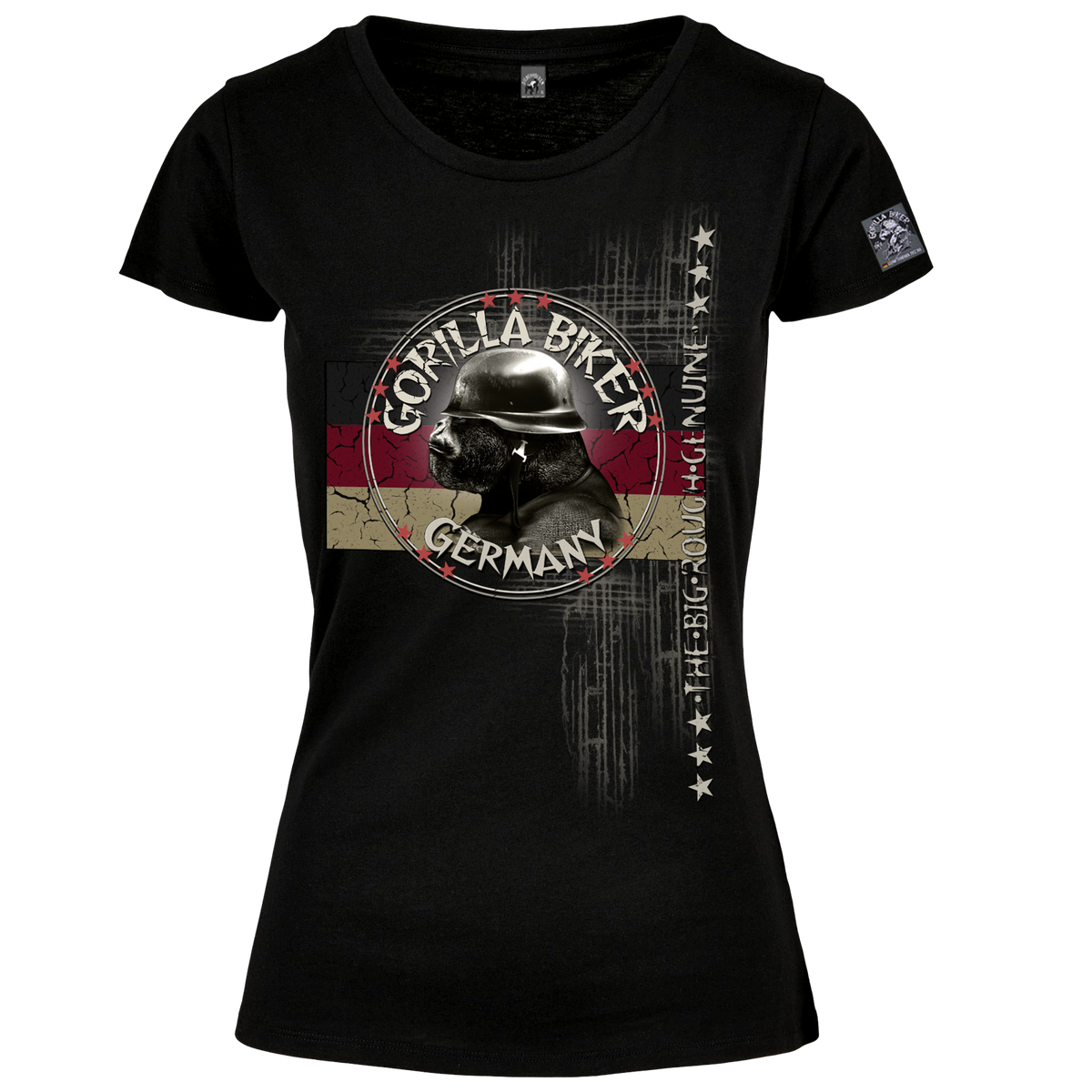 Gorilla Biker Damen-T-Shirt GBGB „Germany“