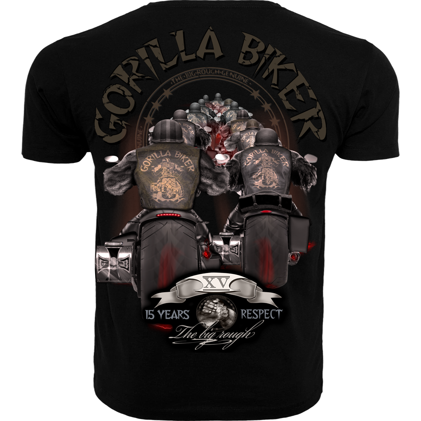 Limited Edition Herren T-Shirt ( Gorilla Biker GBJ3 )