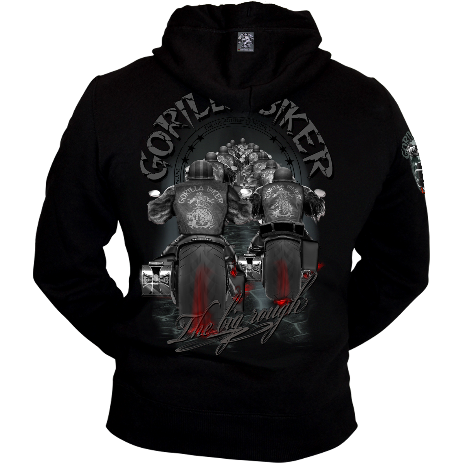 Limited Edition 2026 Herren Premium Kapuzenjacke ( Gorilla Biker GBL2026 )