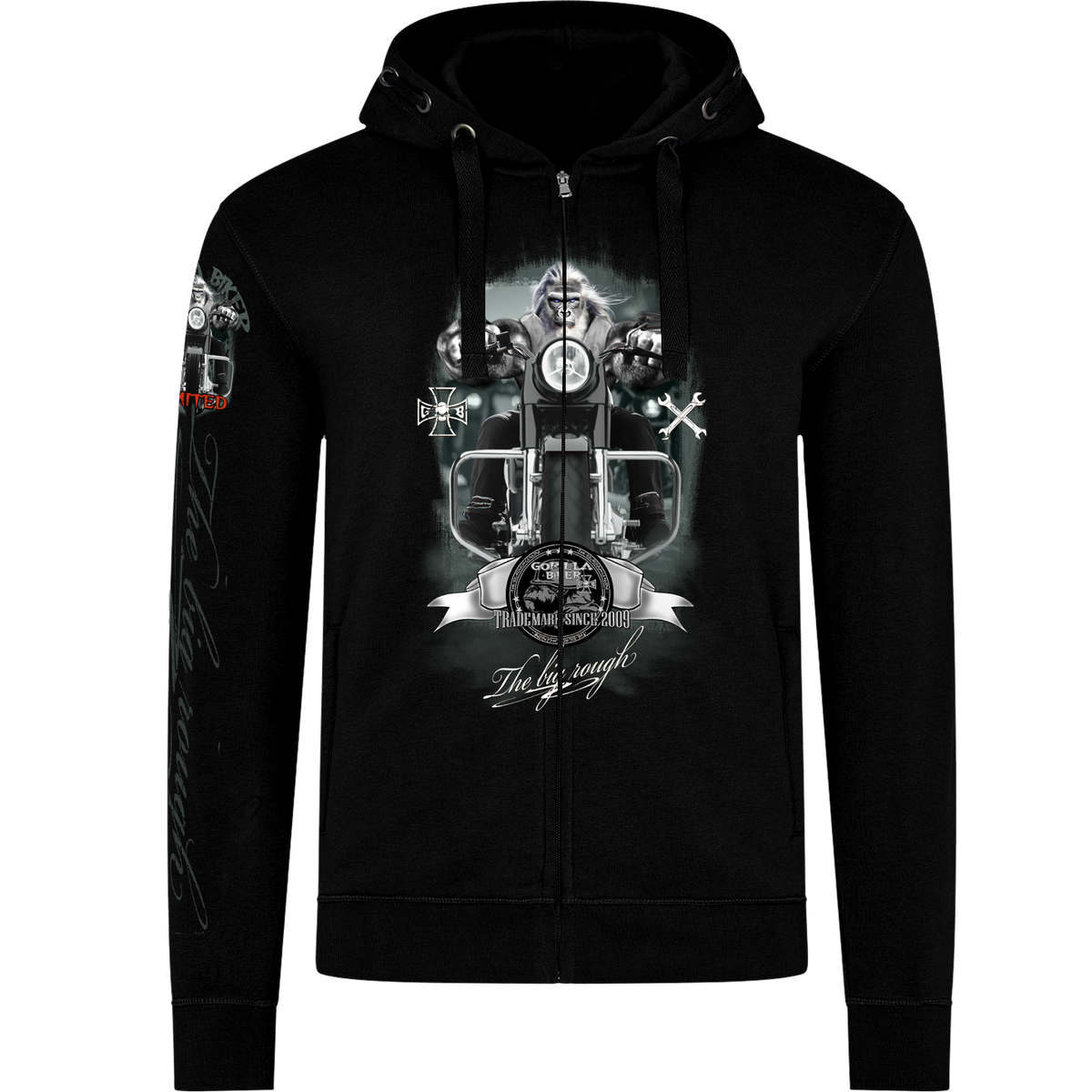 Gorilla Biker Herren Premium-Kapuzenjacke GBL2026 „Limited Edition 2026“