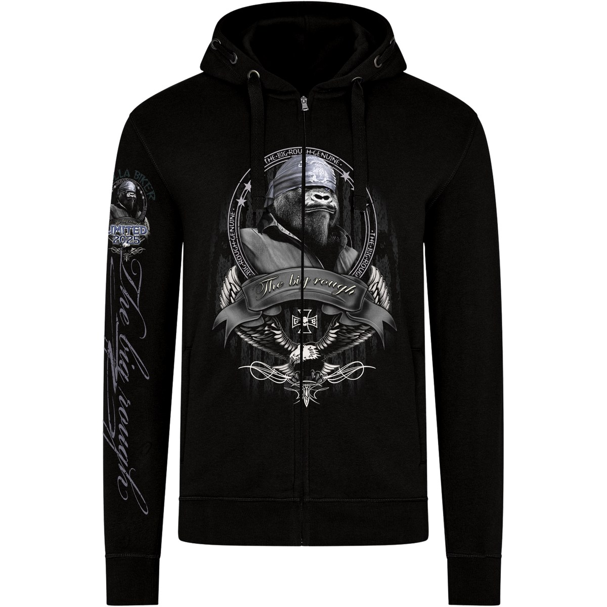 Gorilla Biker Herren Premium-Kapuzenjacke GBL27 „Limited Edition 2025“