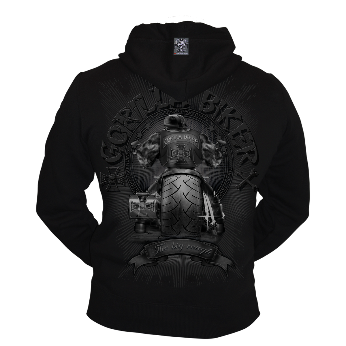 Gorilla Biker Herren Premium-Kapuzenjacke GBL27 „Limited Edition 2025“