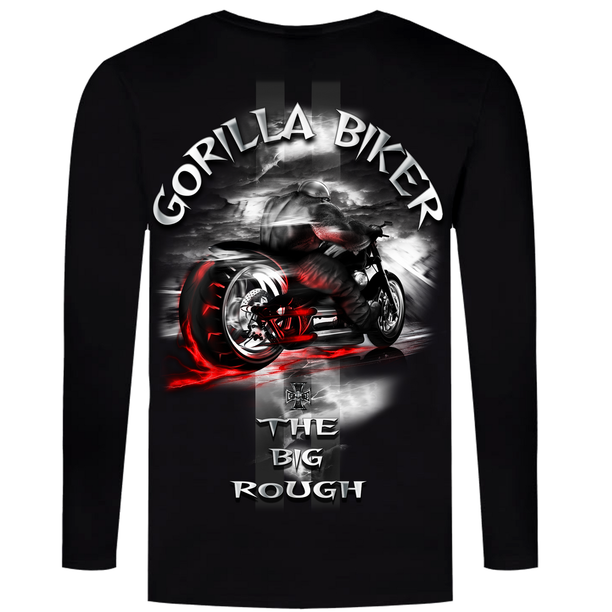 Gorilla Biker Longsleeve GBR3 „Big Wheel“