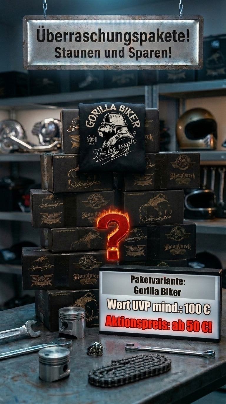 Gorilla Biker Überraschungsbox für Herren
