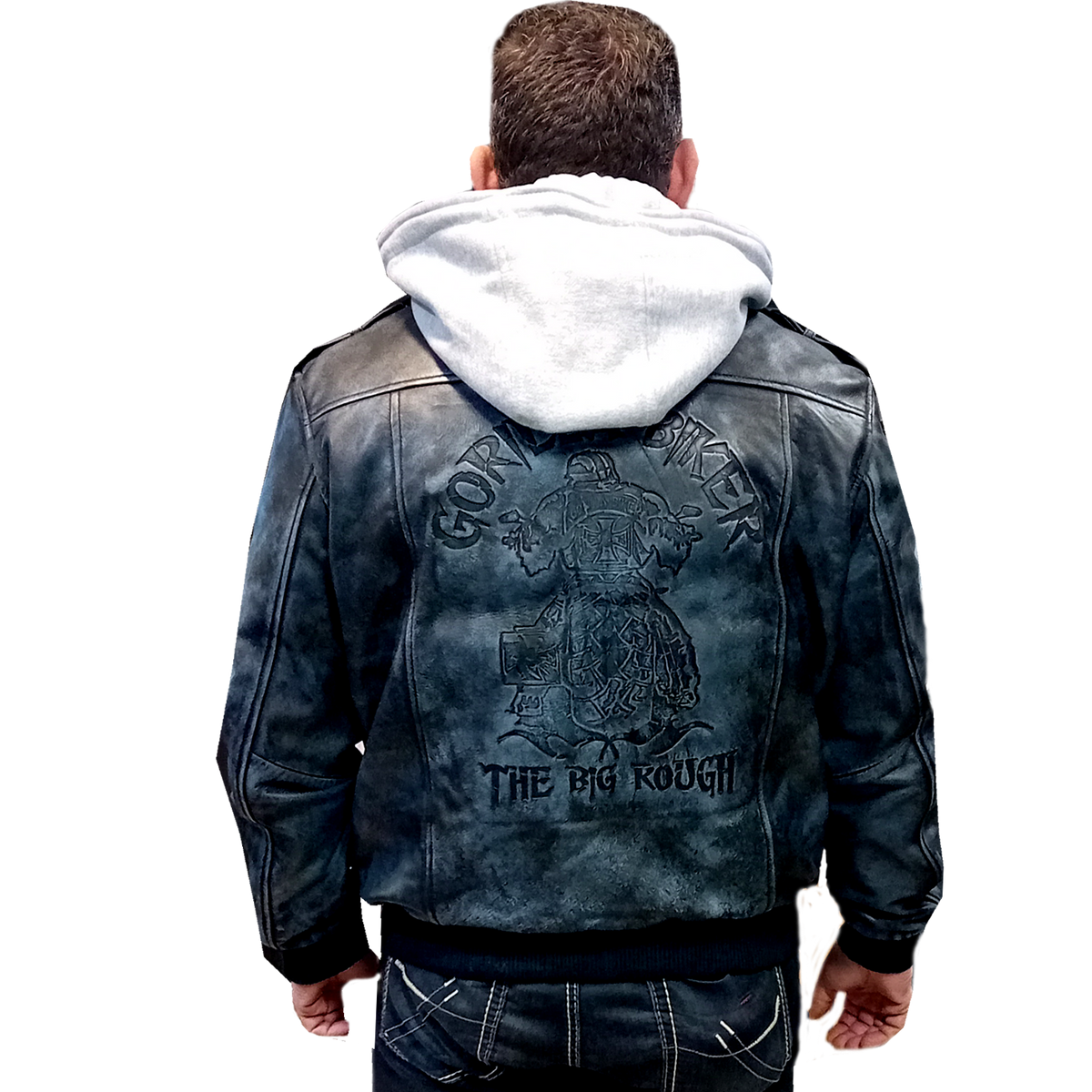 Gorilla Biker Lederjacke GB5 „Rock“