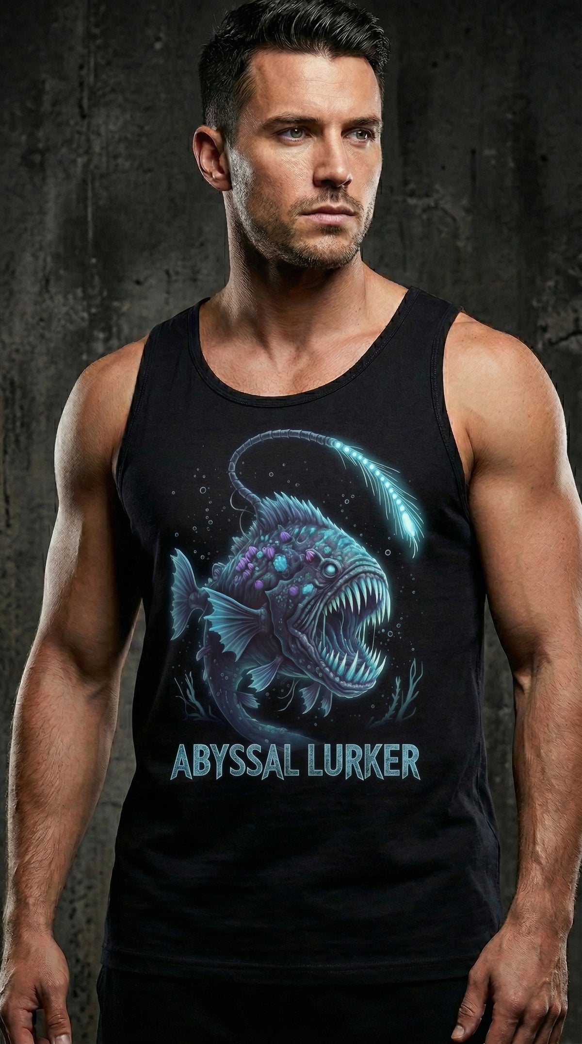 Steadfast Darkside Premium-Muskelshirt SFDS17 „Abyssal Lurker“