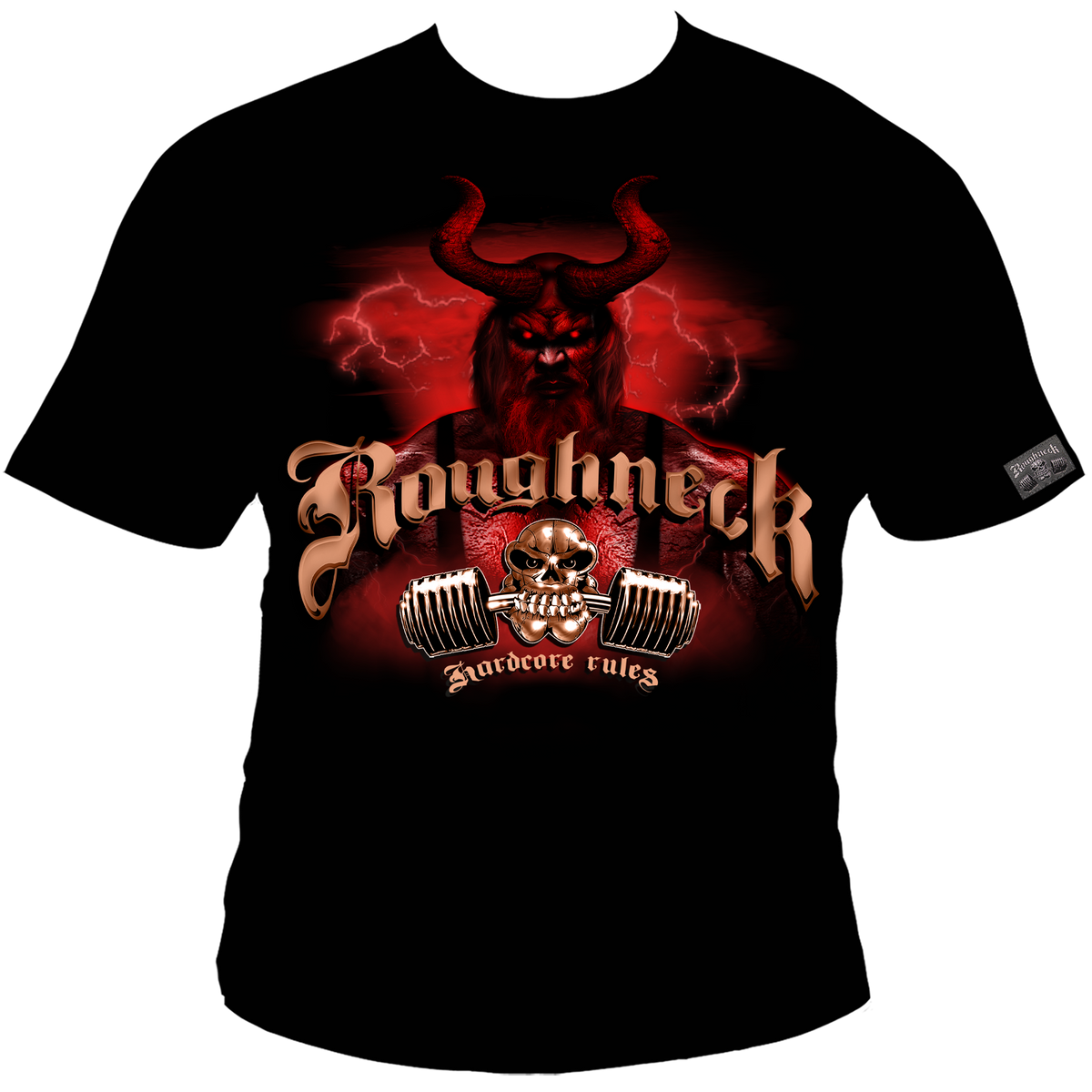 Roughneck Herren-T-Shirt MR47 „Big in Hell“