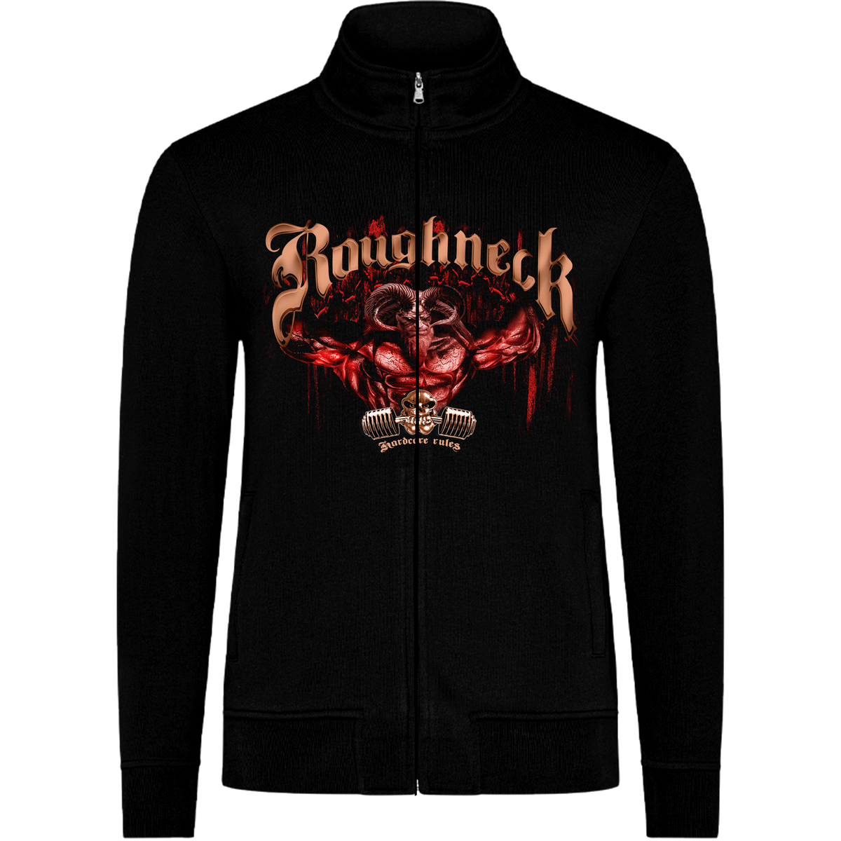 Roughneck Herren-Trainingsjacke MR48 „World in Pain“