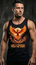 Steadfast Darkside Premium-Muskelshirt SFDS29 „Like the Phoenix“