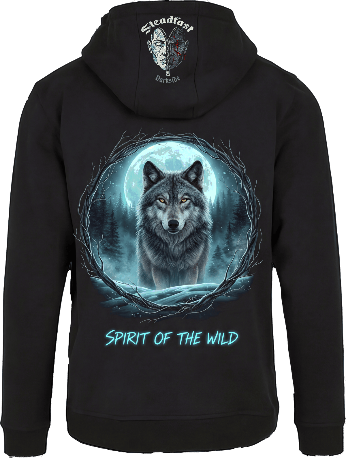 Steadfast Darkside Herren-Hoodie SFDS20 „Spirit of the Wild“