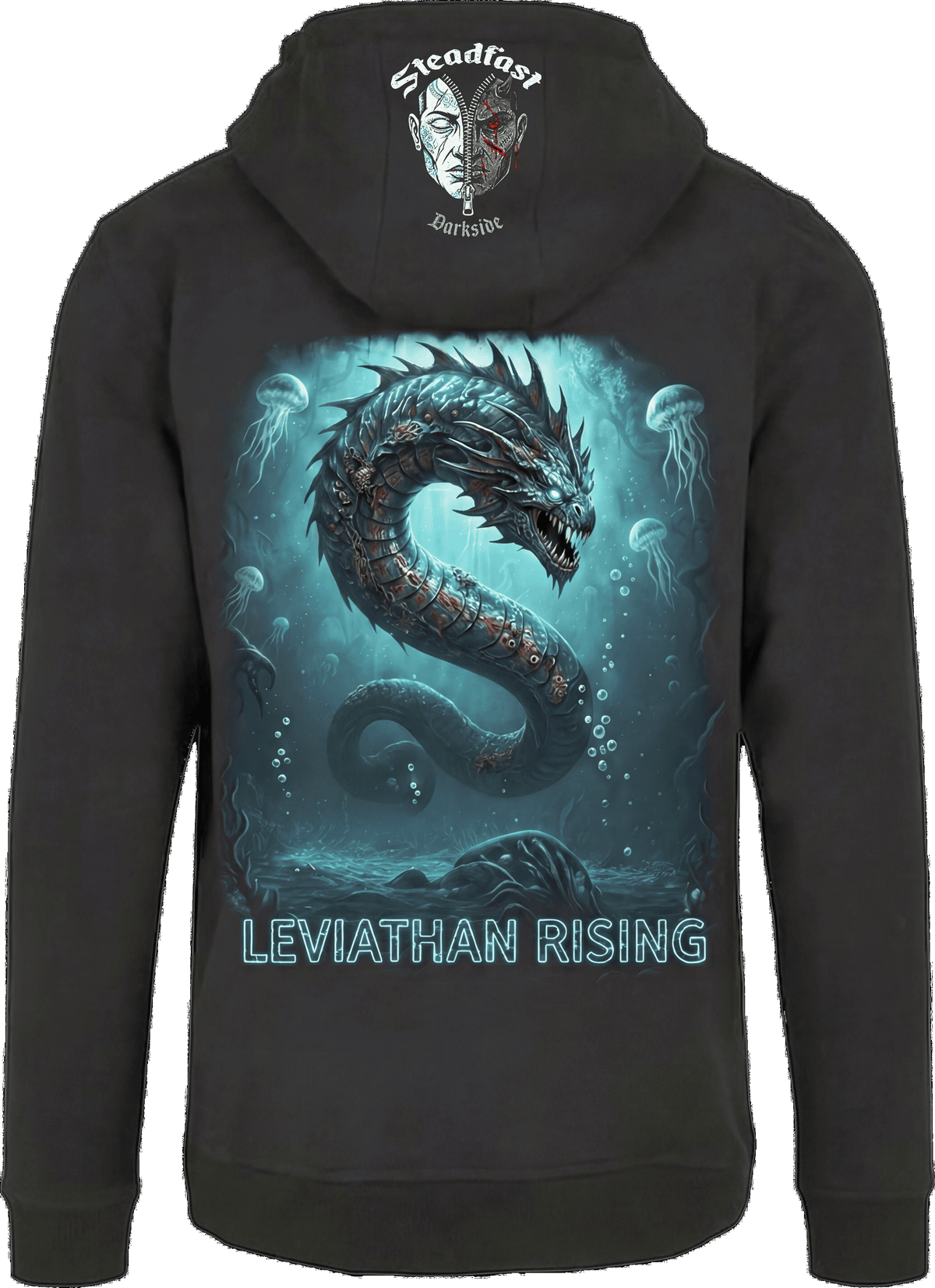 Steadfast Darkside Herren-Hoodie SFDS24 „Leviathan Rising“