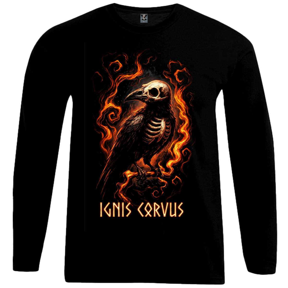 Steadfast Darkside Herren-Longsleeve SFDS4 „Corvus“