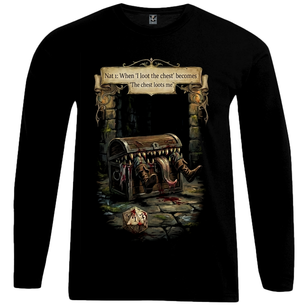 Steadfast Darkside Herren-Longsleeve SFDS5 „Mimik“