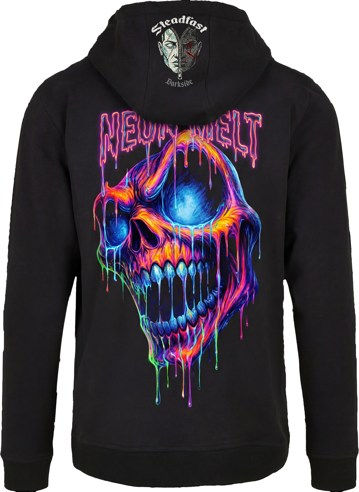 Steadfast Darkside Herren-Kapuzenjacke SFDS6 „Neon Melt“