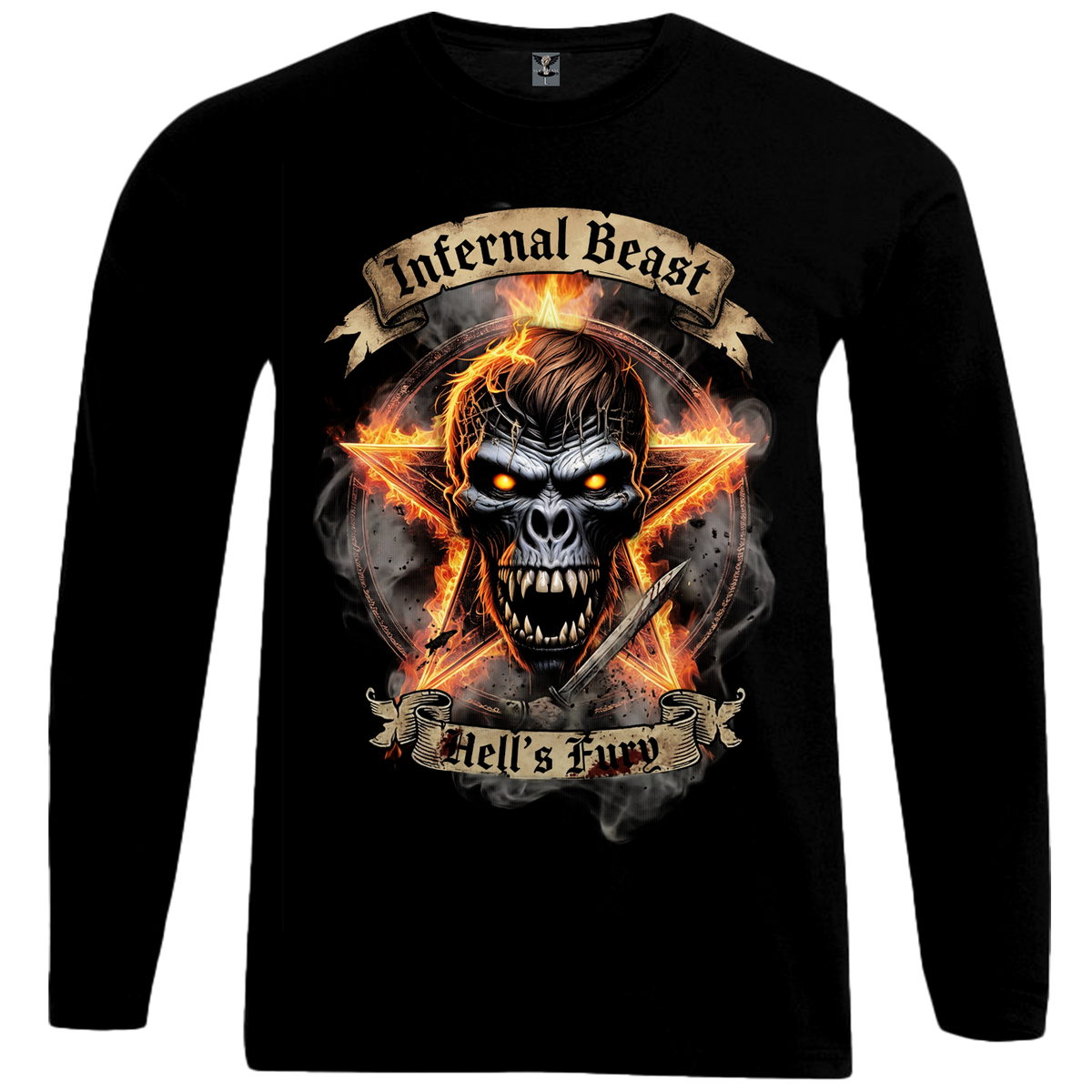 Steadfast Darkside Herren-Longsleeve SFDS9 „Zomgo“