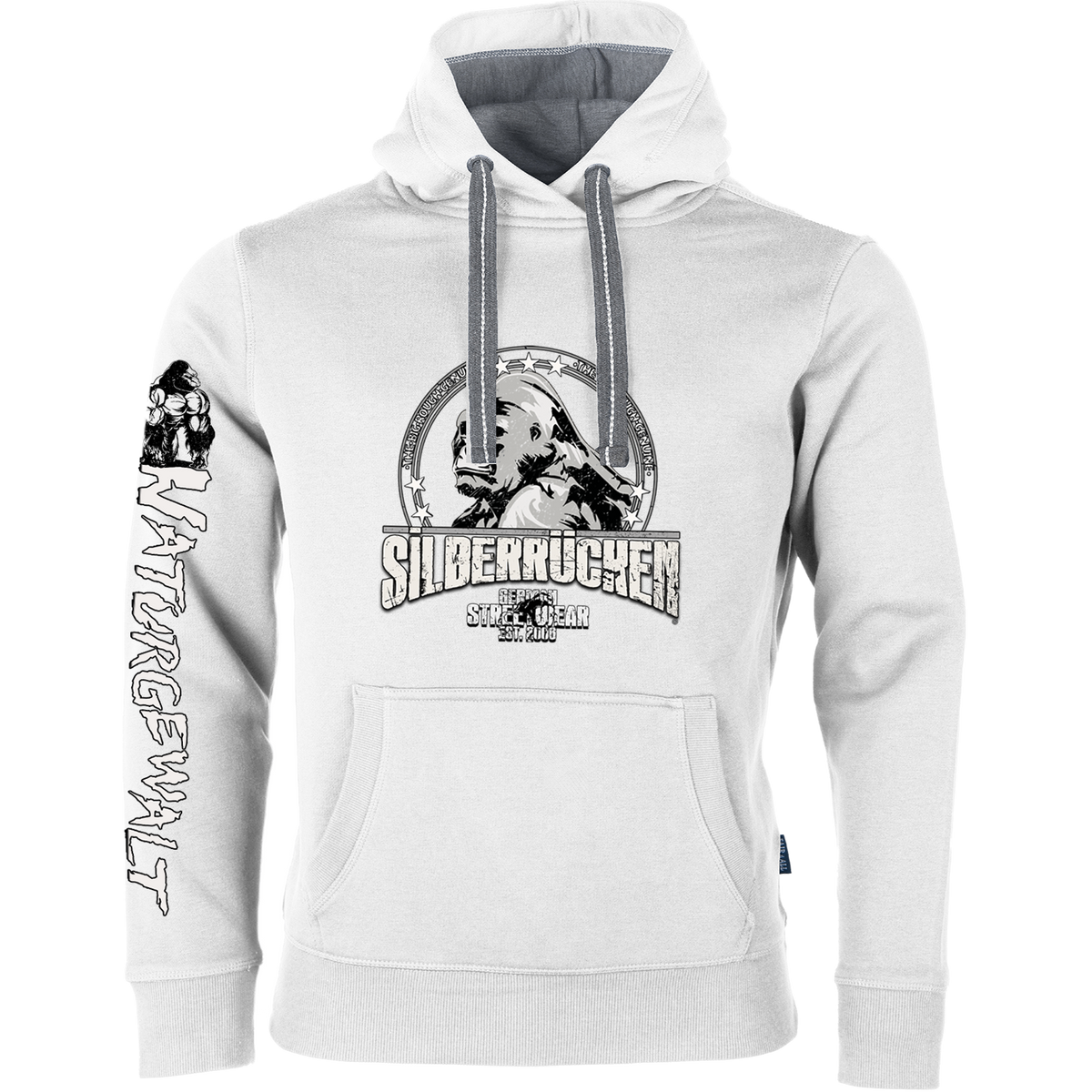Silberrücken Herren-Hoodie SR140 „Naturgewalt – Masterclass“